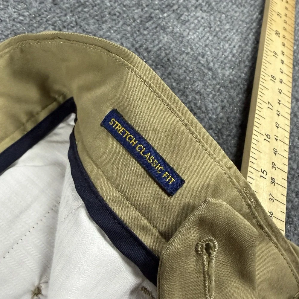 Polo‎ Ralph Lauren Performance Pants Mens 32x32 Khaki Chino Stretch Golf Preppy